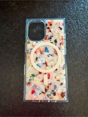 Colorful square corner iPhone 16 case 🌈✨